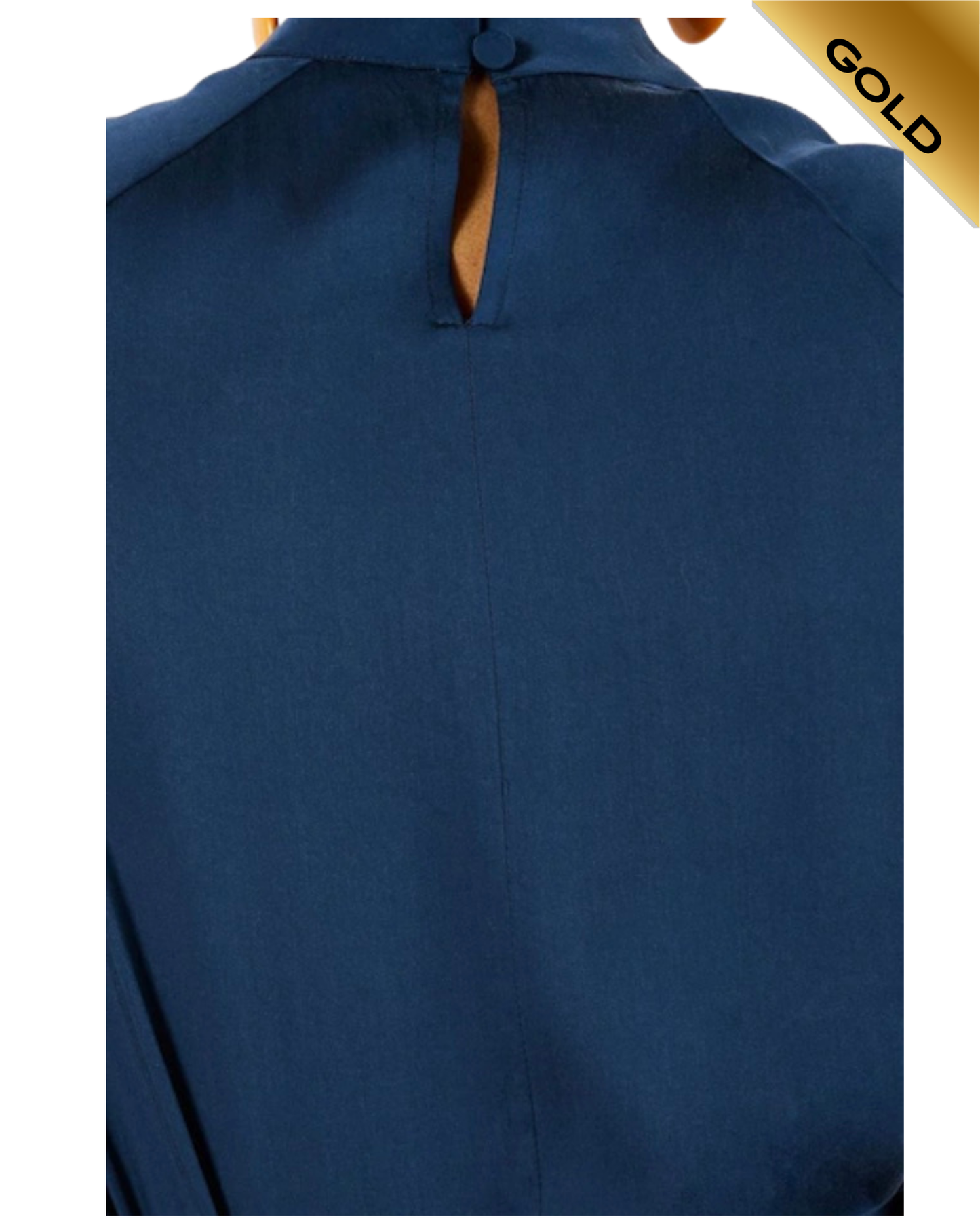 Apricot raglan swing dress