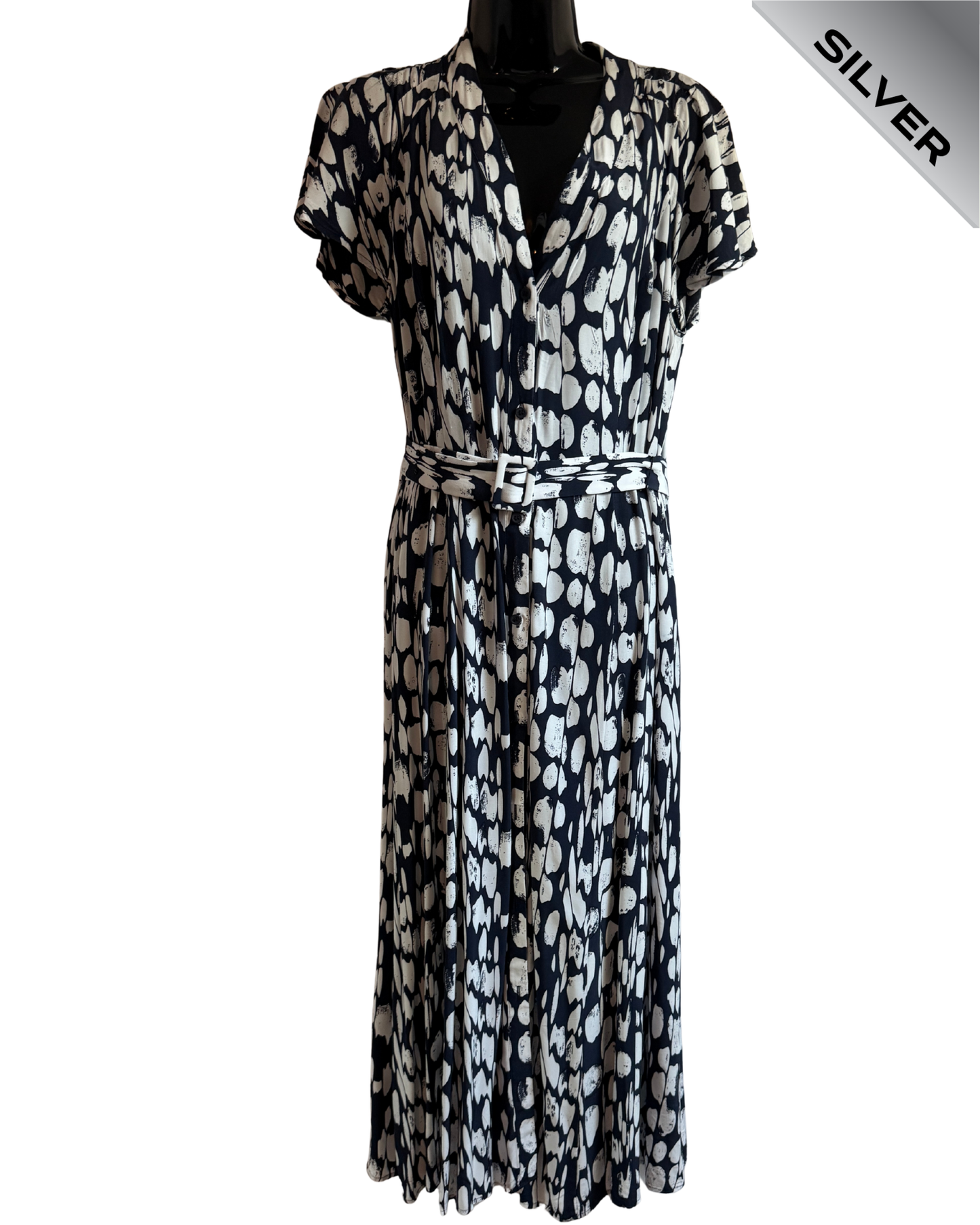 French Connection pre loved abstract dress