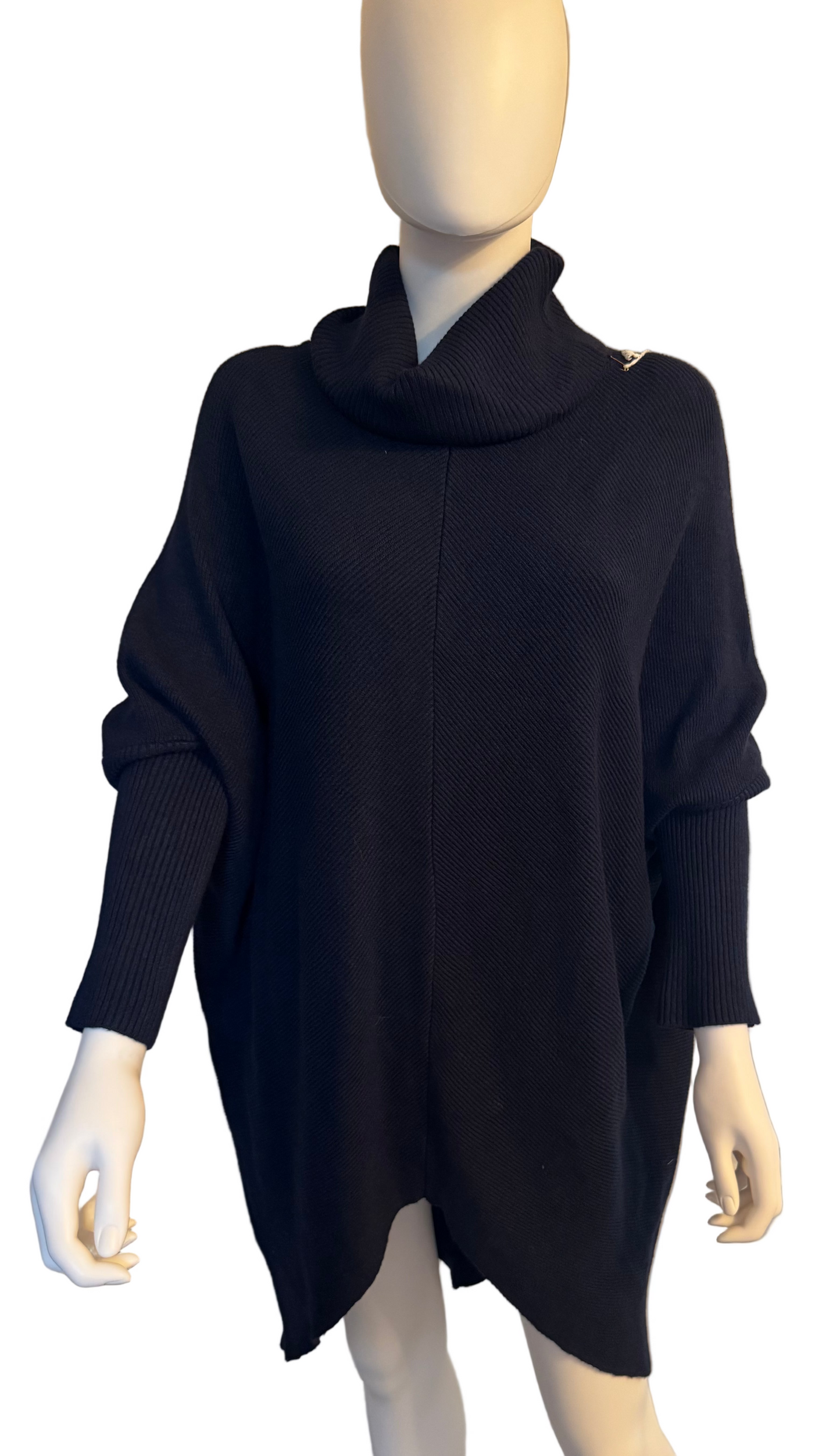 Roll Neck Jumper Dress