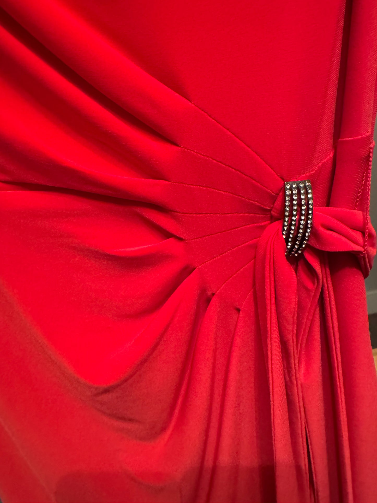 LAUREN Ralph Lauren Pre Loved Red Evening Dress