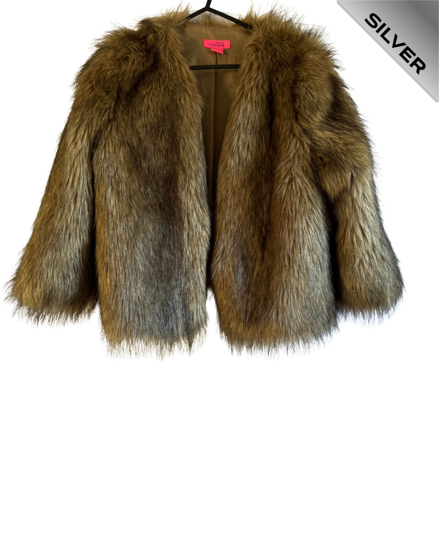 Monsoon Fusion Pre Loved Faux Fur Jacket