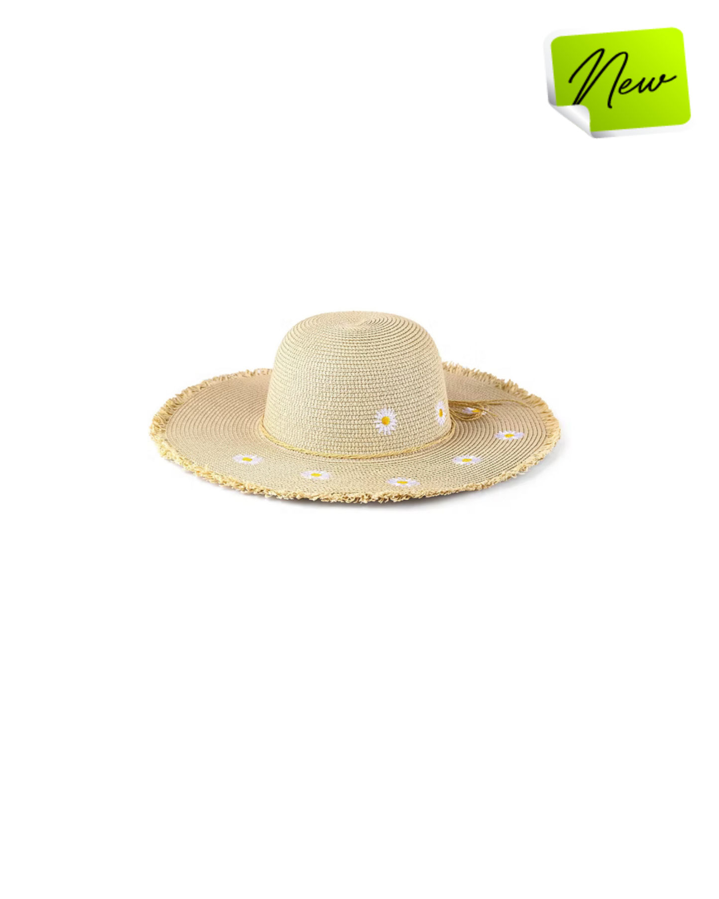 Daisy detail sunhat