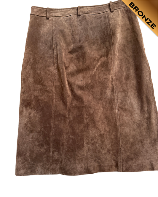 MADDOX suedette skirt