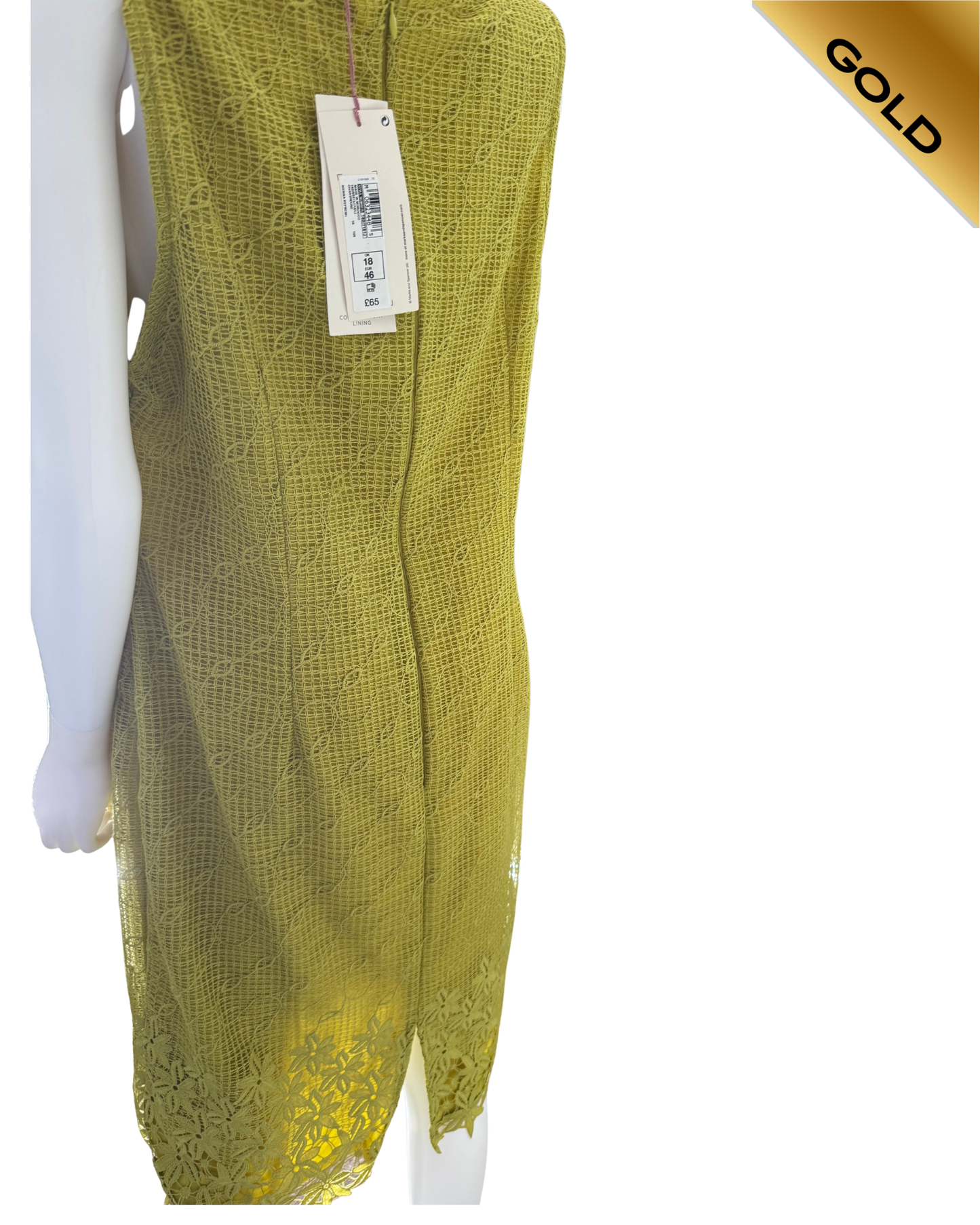 PER UNA pre loved embroidered shift dress