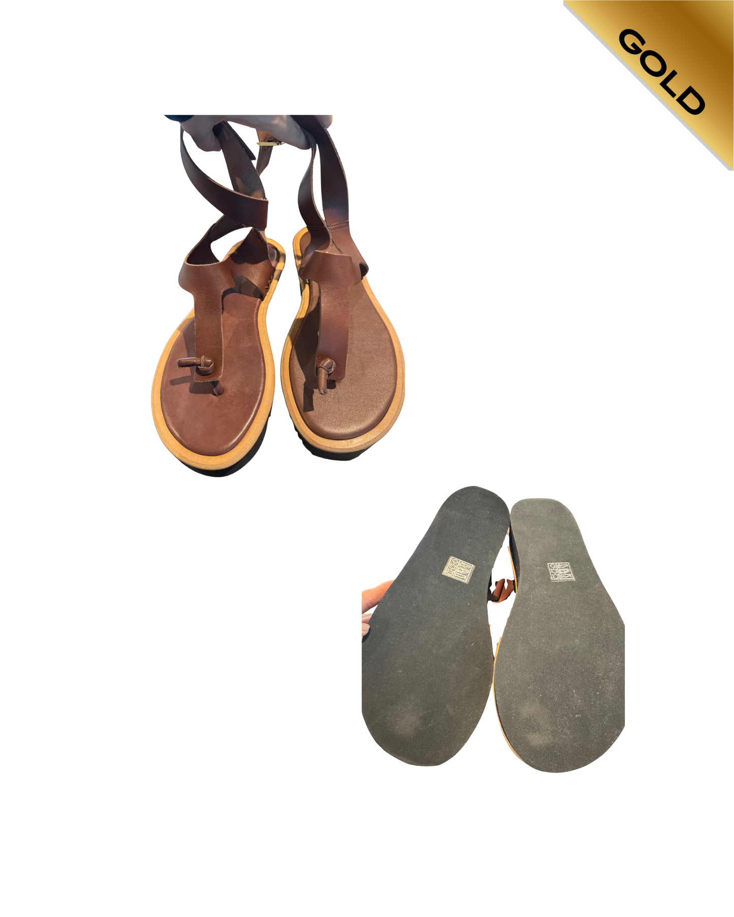 Free People Pre Loved toe post sandals