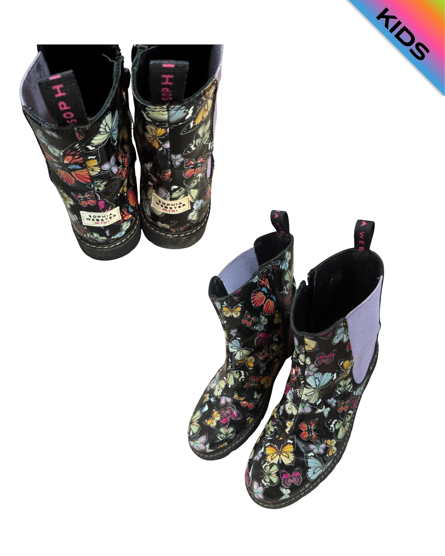 Sofia Webster Pre Loved Lara Chelsea Boots