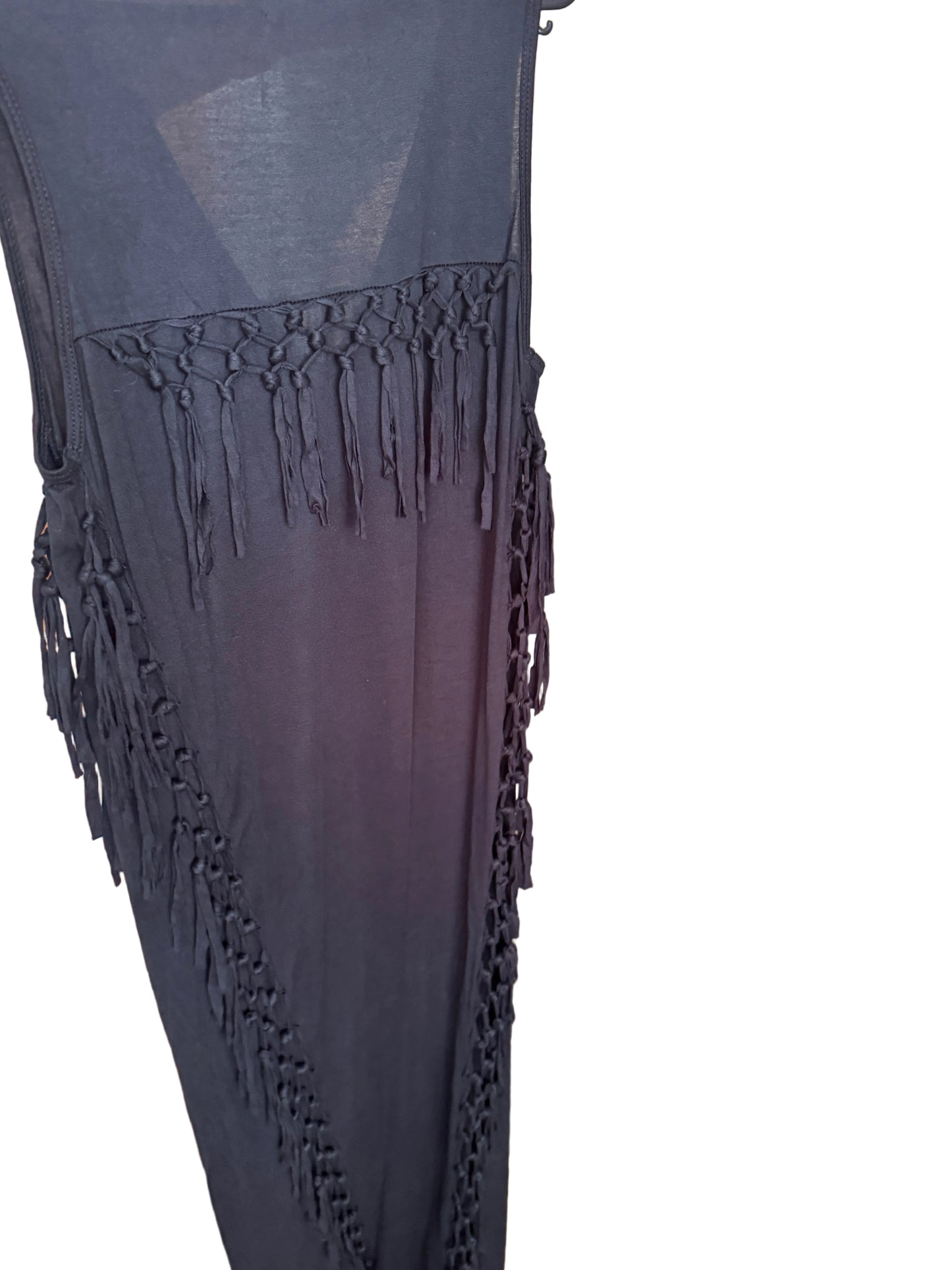 RELIGION Flourish Jersey Tassel Dress Size 10