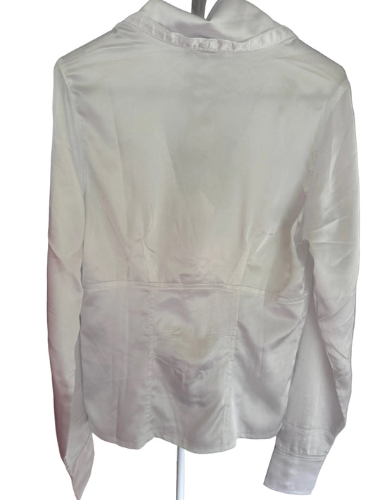 CONQUISTA white blouse. New with tags. Size Medium