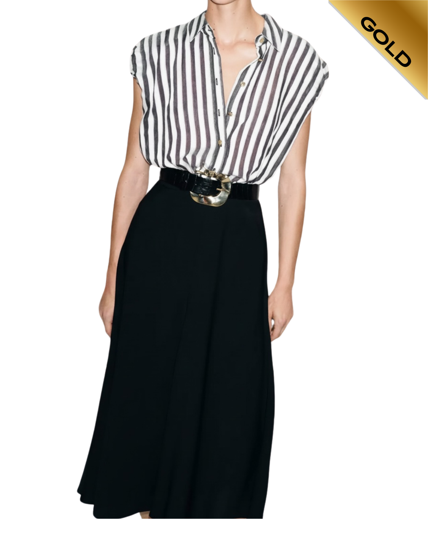 Zara Midi Dress with belt