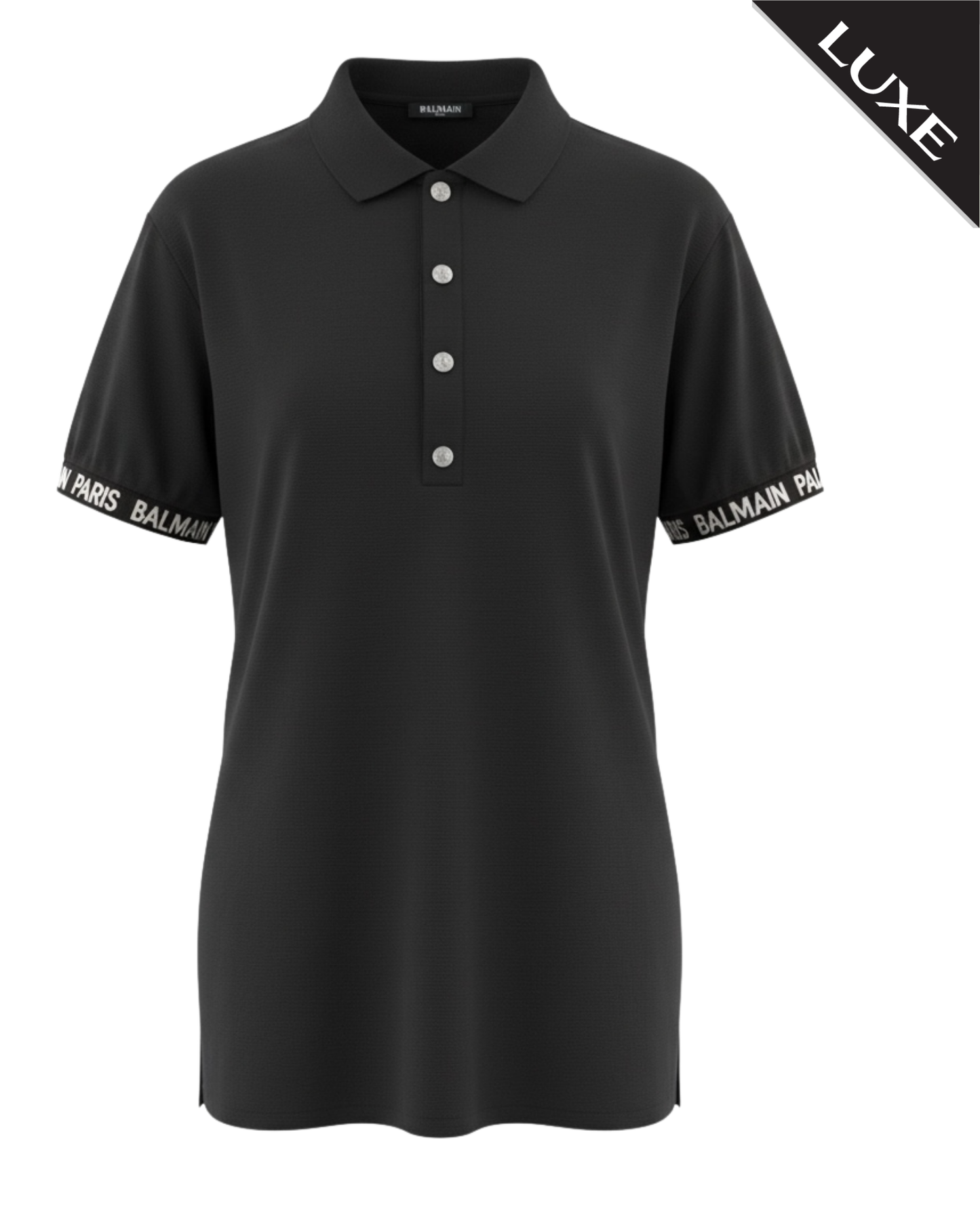 BALMAIN Mens Polo T-Shirt