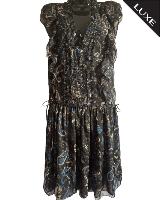 ZADIG & VOLTAIRE Pre Loved Paisley Print Dress