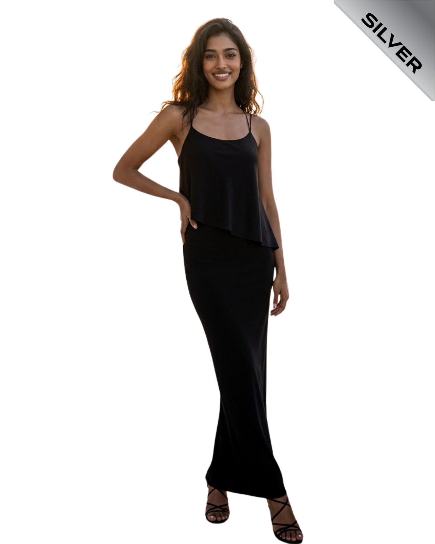 All saints pre loved black dress