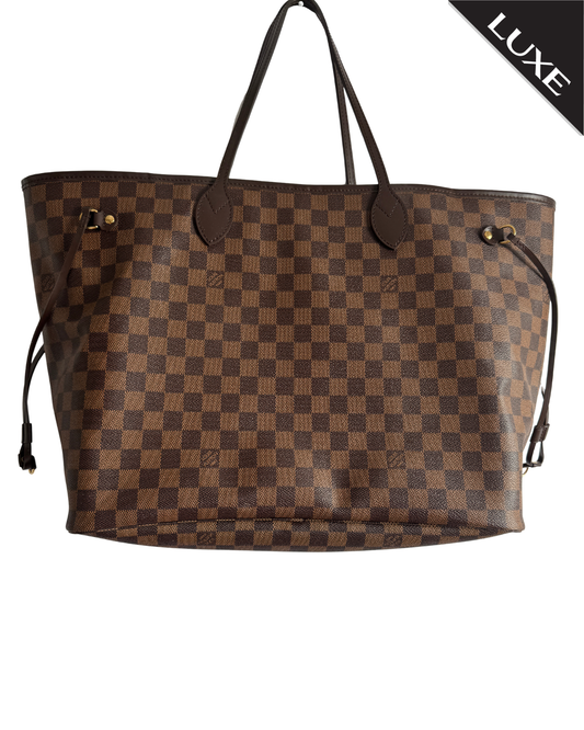 Louis Vuitton Pre Loved Neverfull Tote