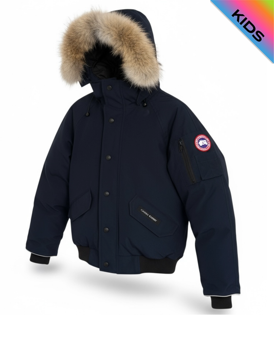 KIDS PRE LOVED CANADA GOOSE CHILLIWACK BOMBER COAT