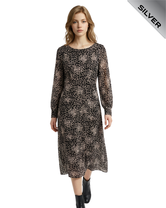 ICHI Ditsy Dress