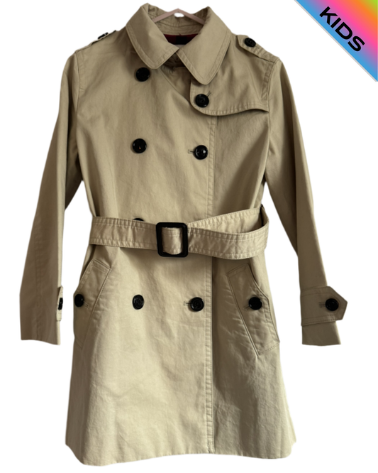 KIDS PRELOVED BURBERRY TRENCH COAT