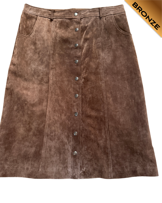 MADDOX suedette skirt