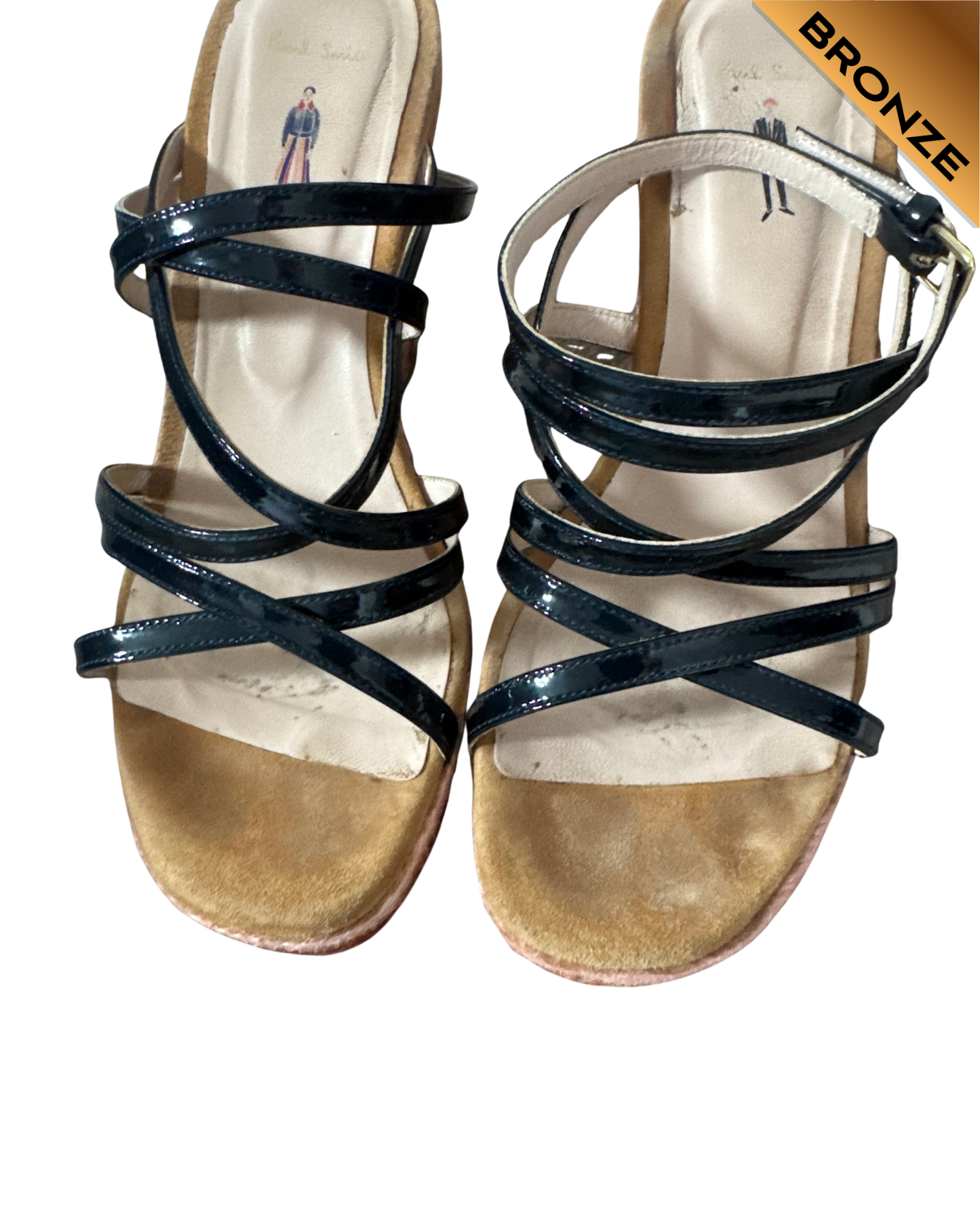 Paul Smith signature stripe wedges