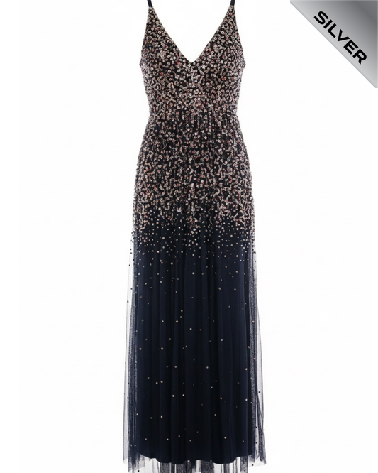 COAST pre loved sequin evening dress