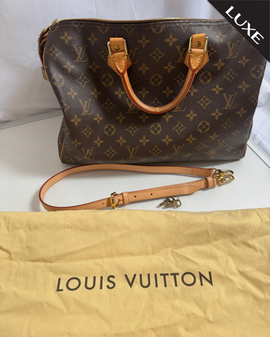 Louis Vuitton Pre Loved Speedy 35 handbag