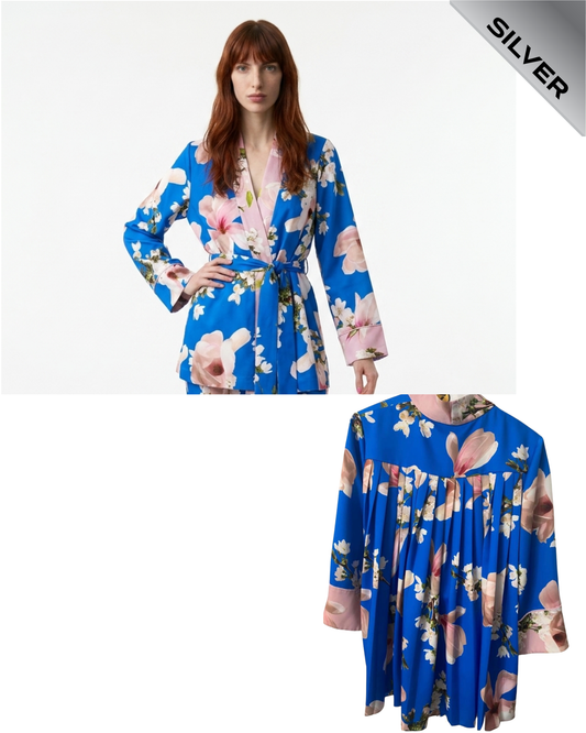Ted Baker floral print pre loved kimono